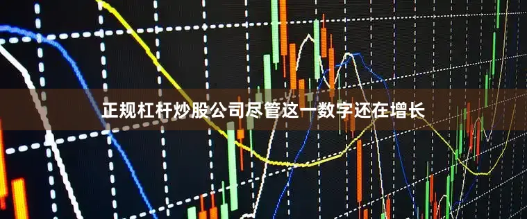 正规杠杆炒股公司尽管这一数字还在增长